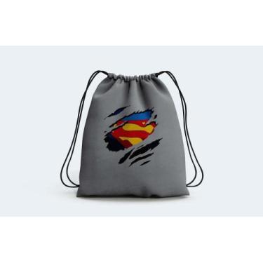 Imagem de Mochila Saco Neoprene Geek Super Man - Deluzz
