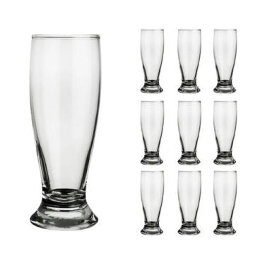 Imagem de Jogo 10 copos 200ml Vidro Tradicional Nadir Bar Chopinho - NADIR FIGUE