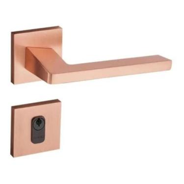 Imagem de Fechadura Para Porta Externa Rose Gold Karli Pado 55mm