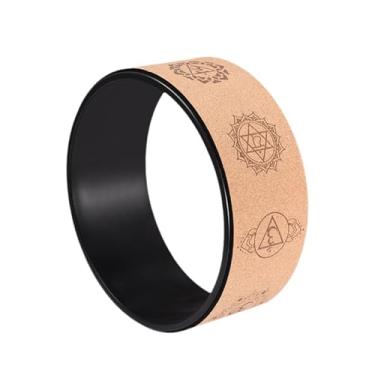 Imagem de Vaveren Roda de ioga com rolo traseiro, ferramenta de treinamento para costas, suporte de ioga, maca para costas, rolo de ioga para exercícios em casa, Style B