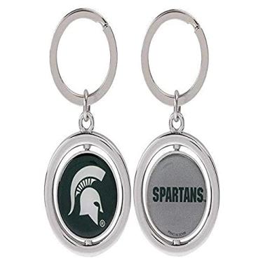 Imagem de FOCO Chaveiro NCAA Michigan State Spartans Football Spinner, verde