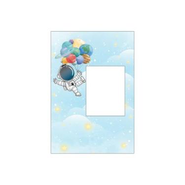 Imagem de Painel De Festa Vertical Interativo 1,50 x 2,20 - Astronauta Balões Az