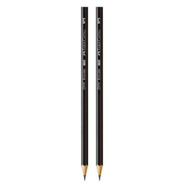 Imagem de Kit 02 Lápis Preto Nº2 Max Sextavado 1205 HB Faber Castell - FABER-CAS