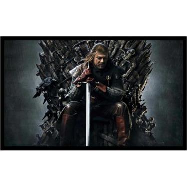 Imagem de Quadro Decorativo Game Of Thrones Cinema Escritórios Quartos Salas Com