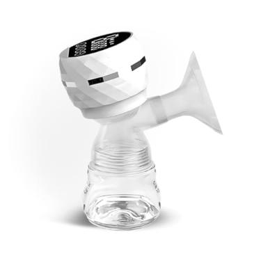 Imagem de Extrator de Leite Elétrico Portátil Sugador Prático para Amamentação Confortável e Eficiente Ideal para Mães que Buscam Facilidade Conforto Mãos Livres Automática PREMIUM (Branco)