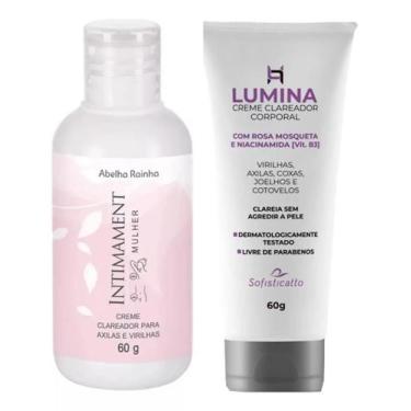 Imagem de Creme Clareador Corporal Axila e Virilha Lumina + Creme Clareador Axil