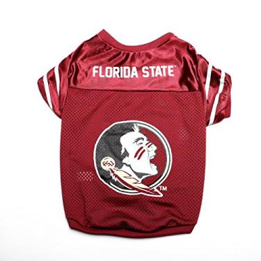 Imagem de Pet Goods Camiseta para animais de estimação universitários NCAA Florida State Seminoles, pequena