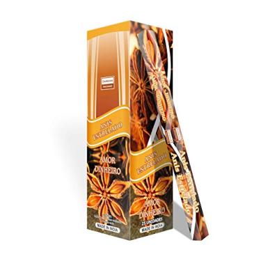 Imagem de Incenso Indiano Darshan Anis Estrelado - 6 caixinhas