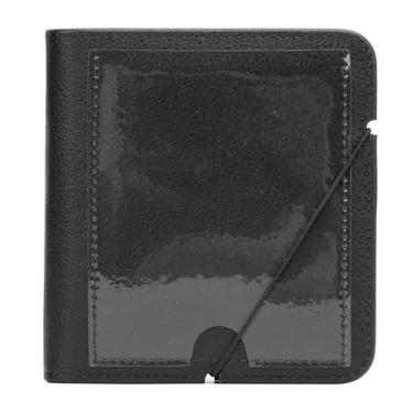 Imagem de Álbum de Fotos, álbum de Fotos Com Câmera Instantânea de 28 Bolsos para Square W210 W300 W400, Couro PVC, álbum de Fotos Portátil Com Alça para Uso Diário (BLACK)
