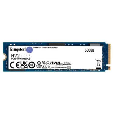 Imagem de Ssd M.2 Kingston Nv2 500gb / Nvme Pcie Gen4 - (snv2s/500g), azul