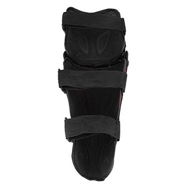 Imagem de Joelheiras Motocicleta Guardas Protetor Caneleiras de Corrida Motocross Preto Tático Engrenagem Proteção para Esportes Ao Ar Livre