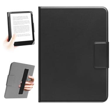 Imagem de HoYiXi Capa universal para leitores digitais de 6,8 polegadas e 7 polegadas. Compatível com Kindle, Kobo, Paperwhite, Pocketbook, Tolino eReaders. Capa de corda elástica para leitores de e-books de 15