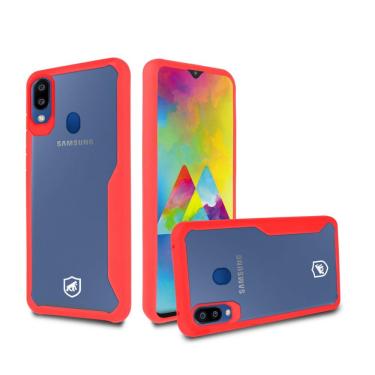 Imagem de Capa case capinha Atomic para Samsung Galaxy M20 - Vermelha - Gorila Shield