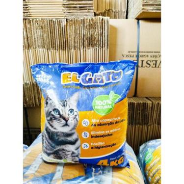 Imagem de 8kg Areia Sanitária EL Gato