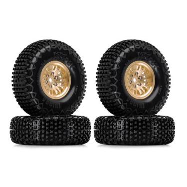 Imagem de Rodas e Pneus INJORA 1.0 XHX para Carros RC 1/18 e 1/24