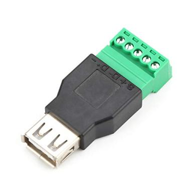Imagem de Adaptador USB Fêmea para Conector USB de 2 Pacotes - Conversor USB Fêmea para USB Macho, Compatível Com Smartphones, Tablets e Muito Mais