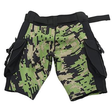 Imagem de QANYEGN Shorts de mergulho masculinos de 2,5 mm, shorts de mergulho, shorts de secagem rápida para mergulho com snorkel e surf para esportes aquáticos (M)