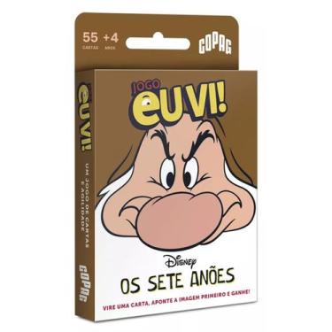 Imagem de Jogo De Cartas Eu Vi ! Os Sete Anões Disney - Copag
