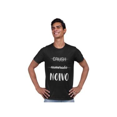 Imagem de Camisetas Dia Dos Namorados Casal Noivos Crush Namorado Noivo Preta - 