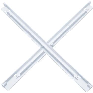 Imagem de 240530601 (esquerda) e 240530701 (direita) cabides de frigideira, suporte de gaveta de geladeira compatível com peças de refrigeradores Ken-More Frigi-daire, substitui 917557 AP2116589 PS430916