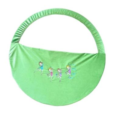 Imagem de Colaxi Equipamento de ginástica Organizador de ginástica Totão de argola de ginástica, ginástica Bolsa de equipamentos de ginástica de ginástica de ginástica, Green and L