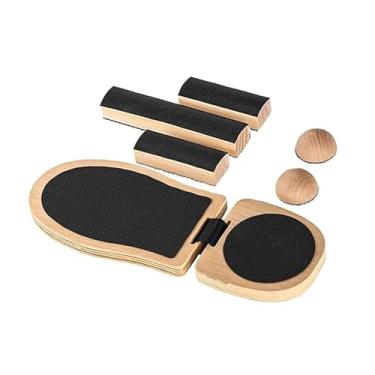 Imagem de kowaku Postura do exercício de fortalecimento do tornozelo Correção da ferramenta de treinamento Anti -deslizamento Balanço Placa de balanço de perna única