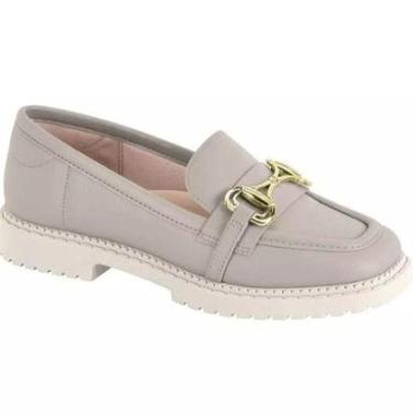 Imagem de Sapato Mocassim Moleca Cinza Feminino Original 5823.101-Feminino