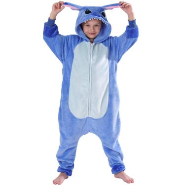 Imagem de Pijama sweetxin Kids Unisse de pelúcia para Halloween 1