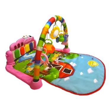 Imagem de Tapete de Atividades para Bebê Musical Infantil Fazendinha  KitStar, R