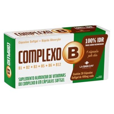 Imagem de Complexo B (30 Cápsulas) - Ajuda na concentração e memória, Melhora a saúde da pele, unhas e cabelos, Auxilia no metabolismo de açucares, proteínas e gorduras