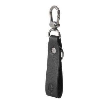 Imagem de Chaveiro De Couro Bovino Corinthians - Produto Oficial - Couro50, Pret
