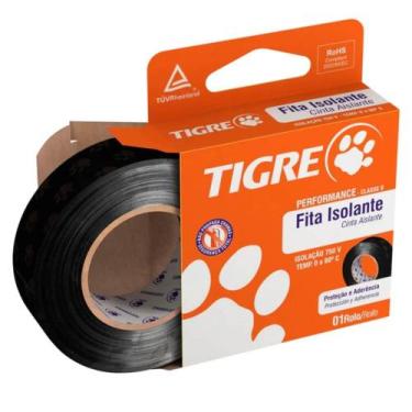 Imagem de Fita Isolante Performance Classe B Anti Chamas 0,15mm x19mm x10m - 54.
