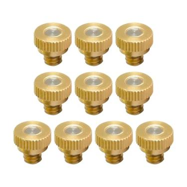 Imagem de ＡＷＨＡＯ Bocais de névoa de 10x substituições de baixa pressão de cabeças de spray para paisagismo de de refrigeração ao ar livre, 0.5mm
