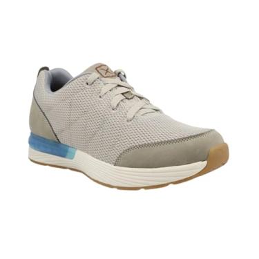 Imagem de Twisted X CellStretch Active, moc Toe masculino com CellStretch, Cinzento-acastan, 11.5 Wide