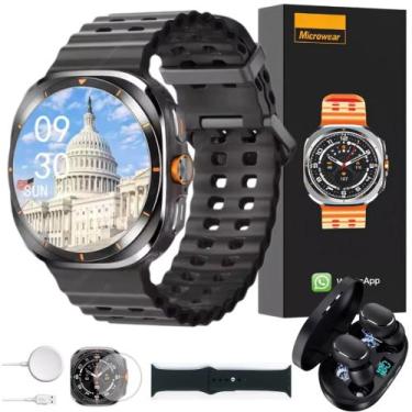 Imagem de Smartwatch Ma27 Responde Whatsapp Amoled Chatgpt Original Fone Bluetoo