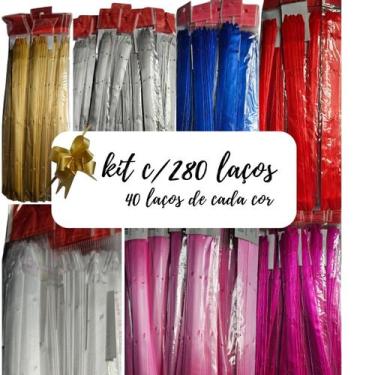 Imagem de kit com 280 unidades laço facil 12mmx20cm - ydh