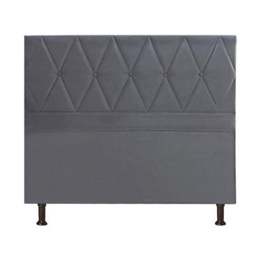 Imagem de Cabeceira Cama Box Solteiro Js Heloisa Grafite