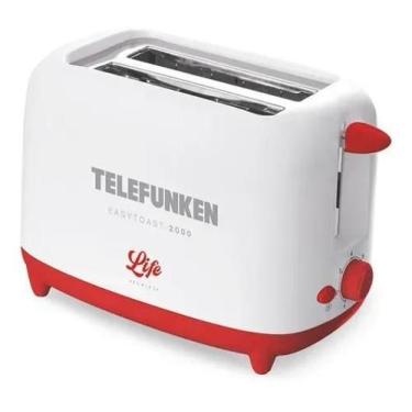 Imagem de Torradeira Elétrica Telefunken 3 Em 1 Easytoast 2000 Life