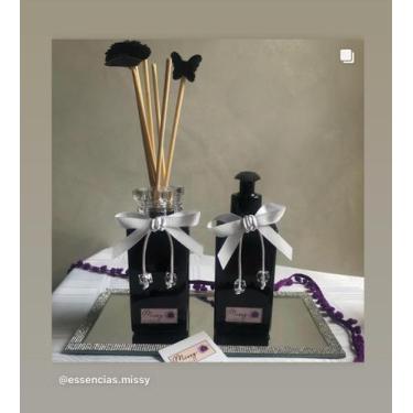 Imagem de Kit Paris Black Luxo Varetas - Missy Essências, Floral/Adocidada