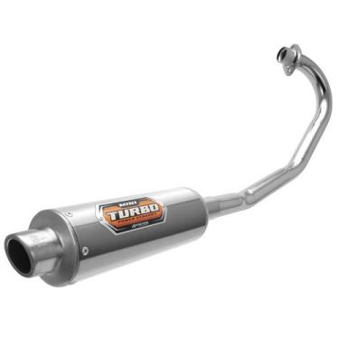 Imagem de Escapamento Pro Tork Mini Turbo Motos Honda Titan Fan 150 2009 Fan 125