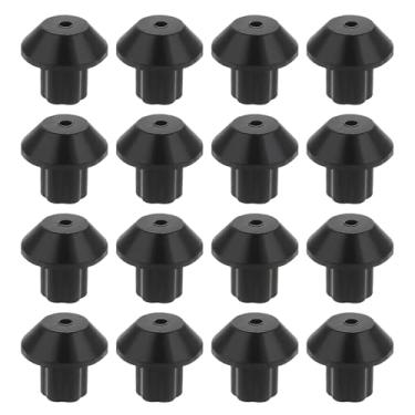 Imagem de Pacote com 16 WB2K101 substituição de pés de borracha para grelha de fogão compatível com GE Hotpoint Kenmore fogões/grelhas substitui WB02K0101 WB02T10461 AP2622260 PS241358