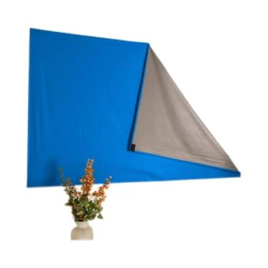 Imagem de Cortina Painel Blackout com para Sala Quarto Cozinha(Azul,135X215)