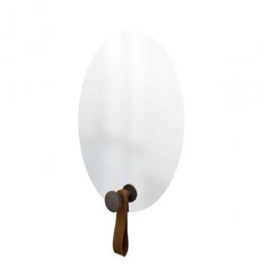 Imagem de Espelho Funcional Hook Corten Com material sintético Caramelo 60 X 40 