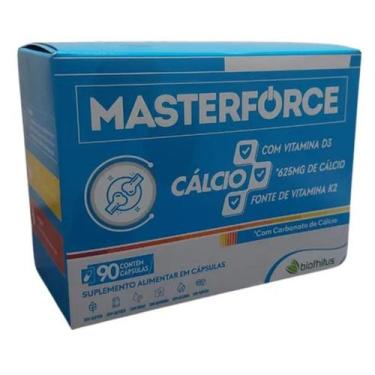Imagem de Masterforce cálcio - 90 cápsulas - Biofhitus