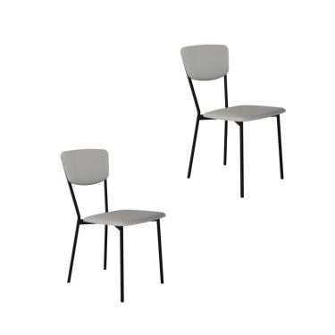 Imagem de Cadeira Vintage Retrô Fixa C-4 Pés 425 X 505 X 830 Mm C-2 Un. Cn.saturno Off White Cn.saturno Off White