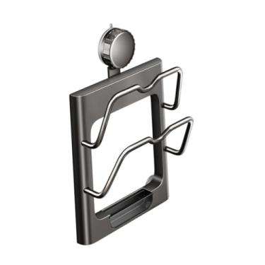 Imagem de AFXGUSD Organizador de Suporte para Tampa de Panela, Prateleira de Cozinha para Tábua de Corte, Porta de Panela