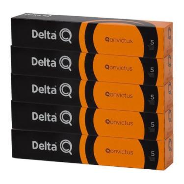 Imagem de Kit 50 Cápsulas Delta Q Café Intensidade 5 Qonvictus