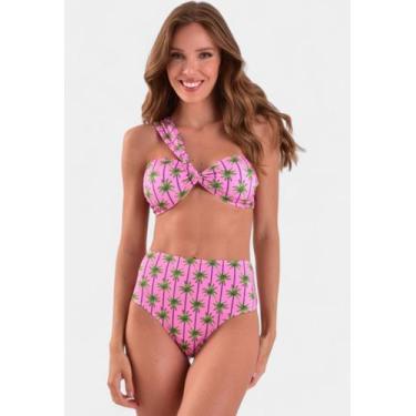 Imagem de Biquíni Areia Branca Baly Hot Pant Coqueiro Rosa, M