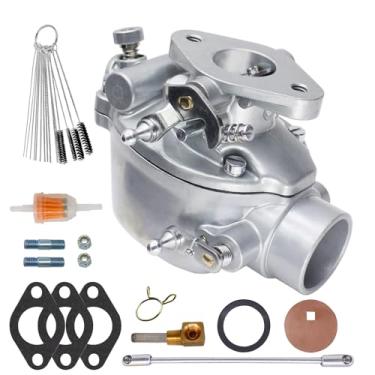 Imagem de NENKUTEN Carburador 8N9510C para trator Ford 8N 9N 2N 1939-1952 Marvel Schebler Carb substitui 8N9510C-HD 8N9510C 9N9510A B3NN9510A TSX241A TSX33 com junta de haste de ligação e parafusos parafusos