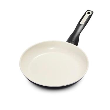 Imagem de GreenPan Frigideira Rio Healthy Ceramic antiaderente 17,78 cm, sem PFAS, pode ser lavado na lava-louças, preto
